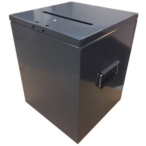 metal ballot box australia|large metal ballot box.